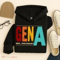 Gena Gen Bruh Wada Rizzler Hoodie thumb 4