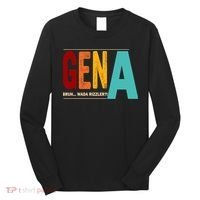 Gena Gen Bruh Wada Rizzler Long Sleeve Shirt thumb 0