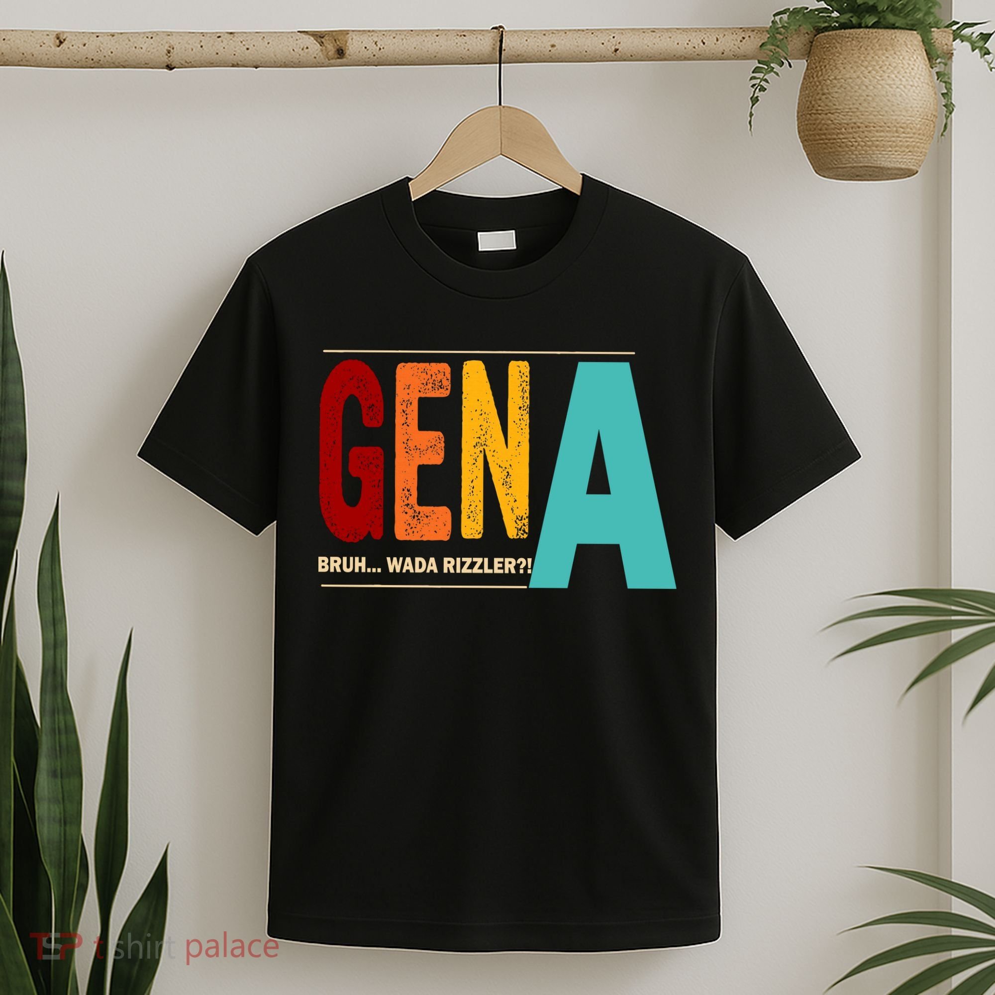 Gena Gen Bruh Wada Rizzler T-Shirt