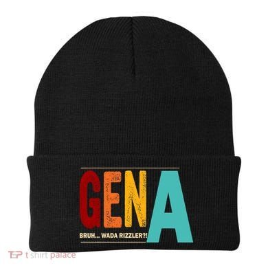 Gena Gen Bruh Wada Rizzler Beanie