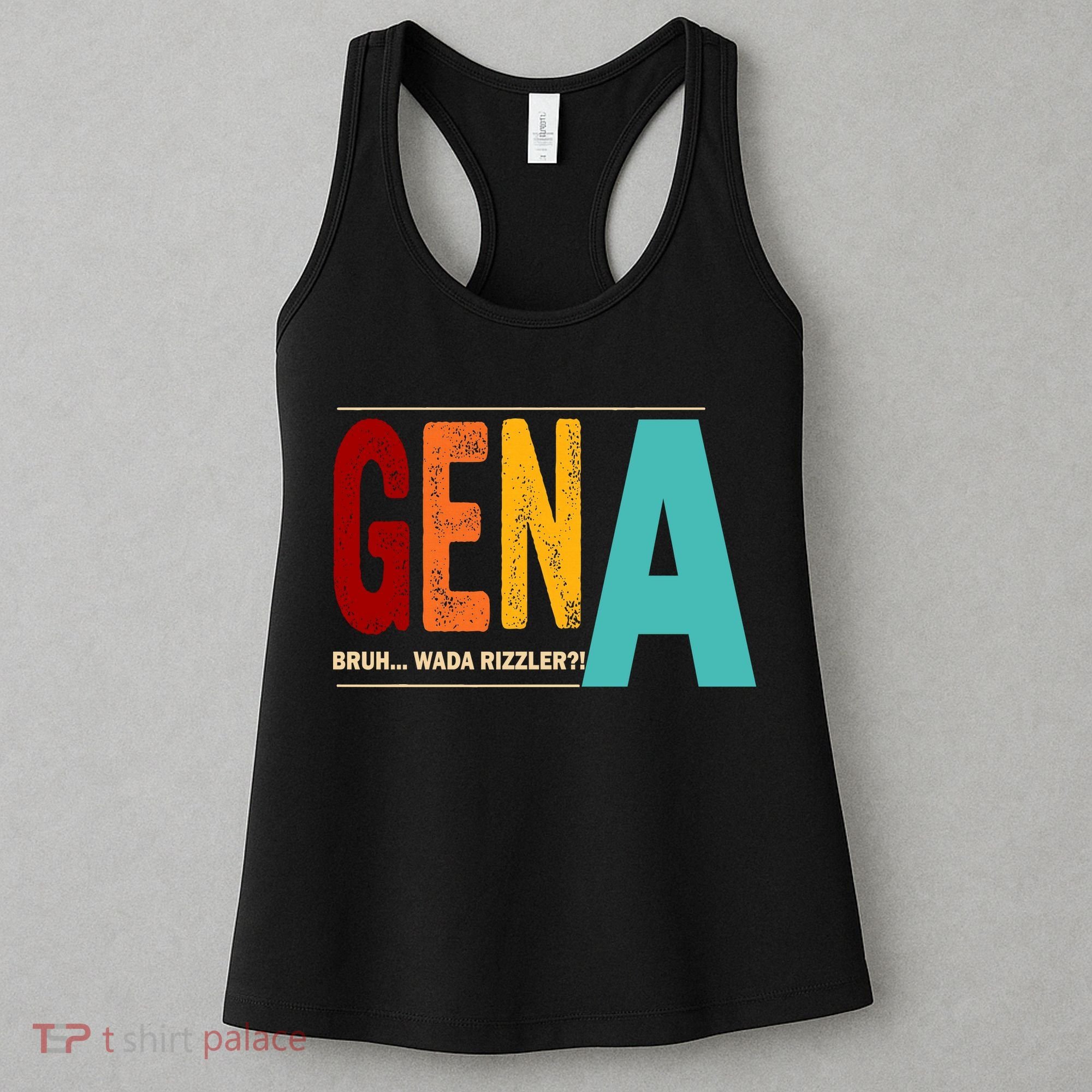 Gena Gen Bruh Wada Rizzler Women's Tank Top