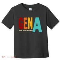 Gena Gen Bruh Wada Rizzler Toddler T-Shirt thumb 0