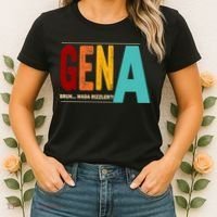 Gena Gen Bruh Wada Rizzler Women's T-Shirt thumb 2