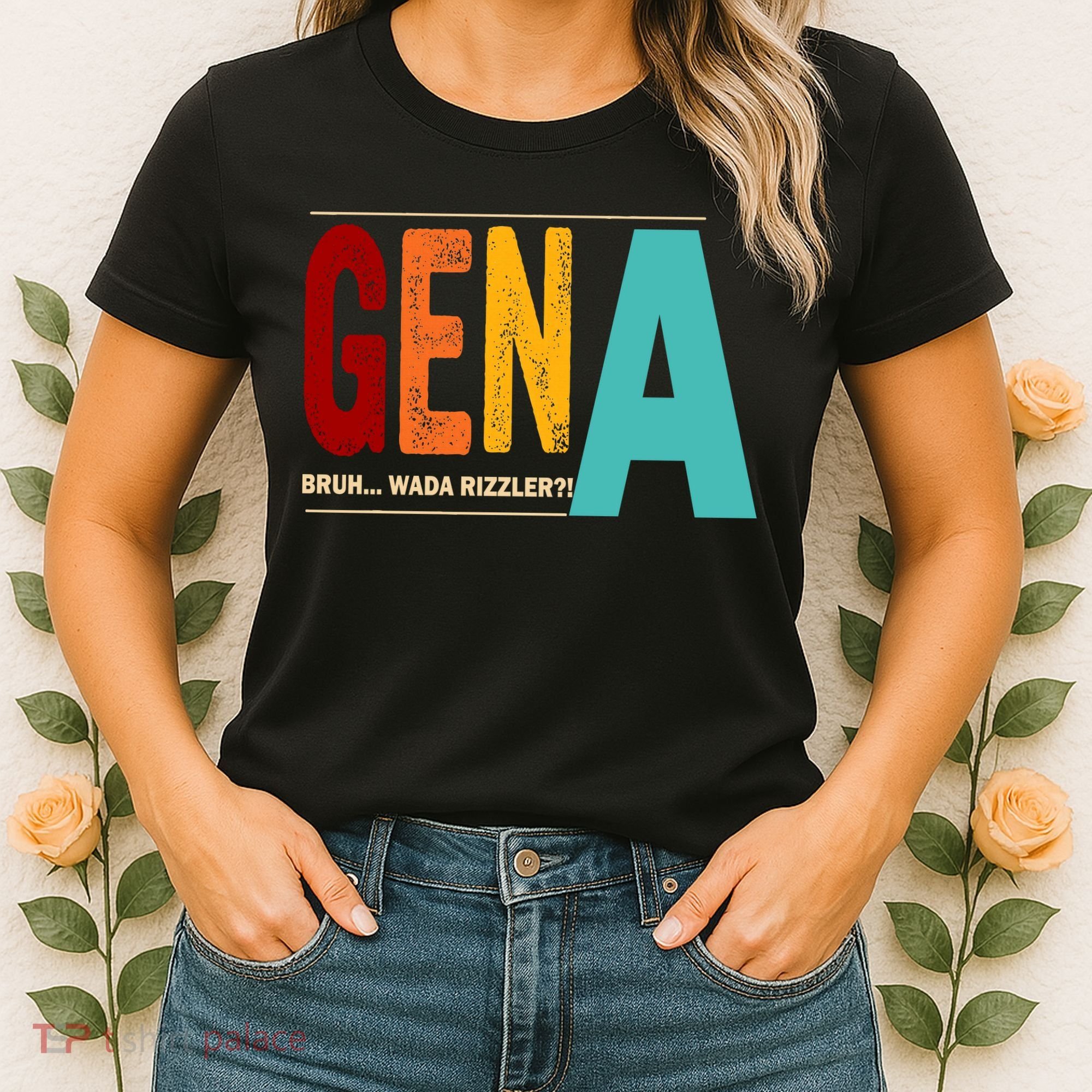 Gena Gen Bruh Wada Rizzler Women's T-Shirt