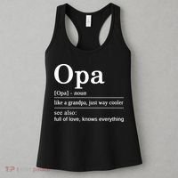 German Grandpa Best Opa For Your German Grandfather Women's Tank Top thumb 3