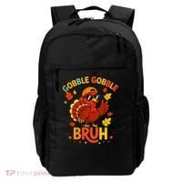 Gobble Gobble Bruh Funny Cute Thanksgiving Backpack thumb 0