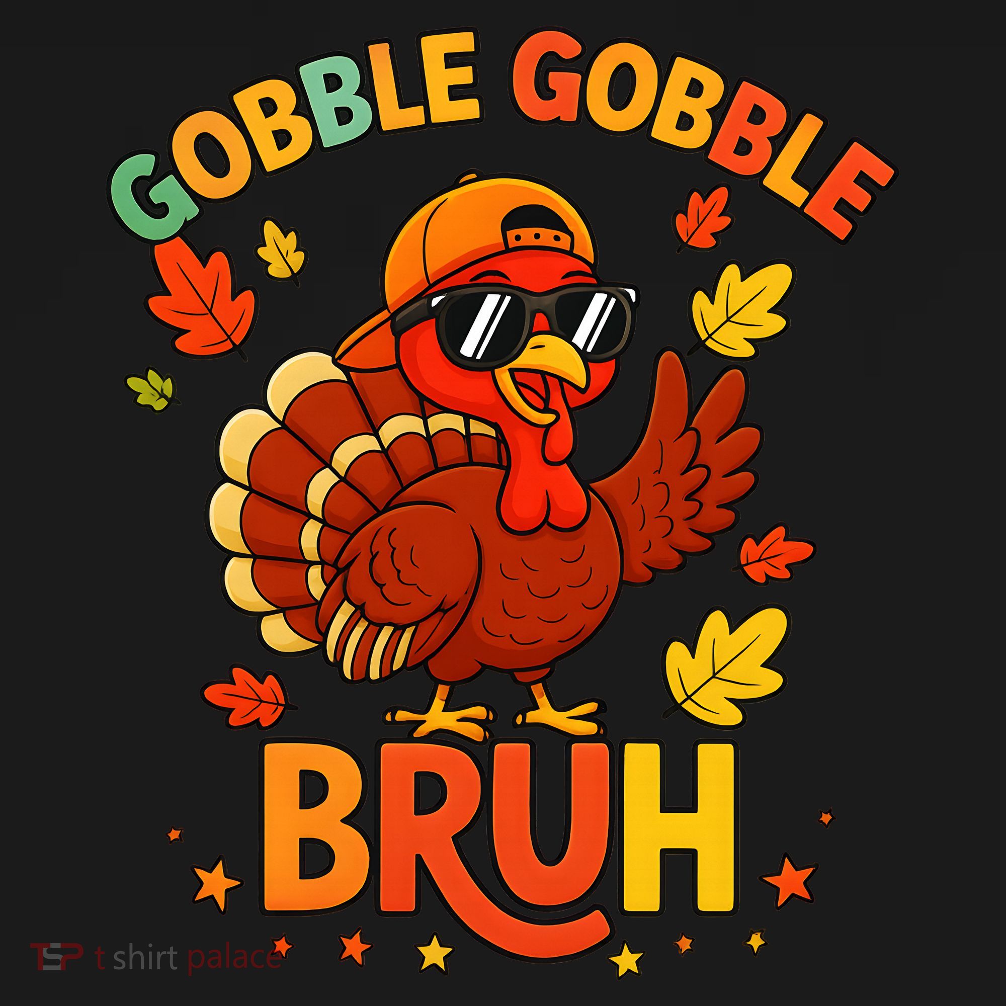 Gobble Gobble Bruh Funny Cute Thanksgiving Mousepad