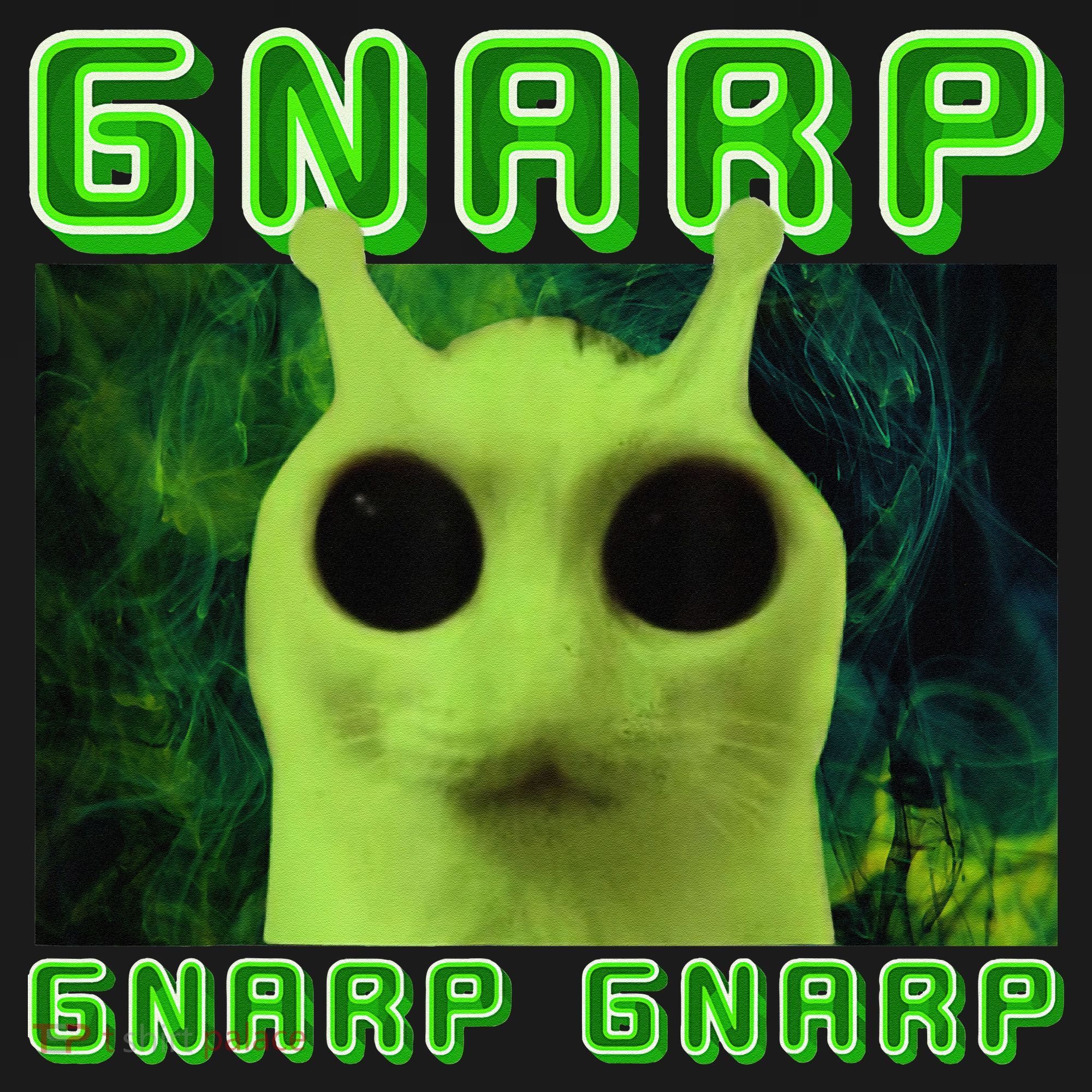 Gnarp Gnarp Cat Silly Alien Meme Cat Meme Brainrot Memes Hooded Wearable Blanket