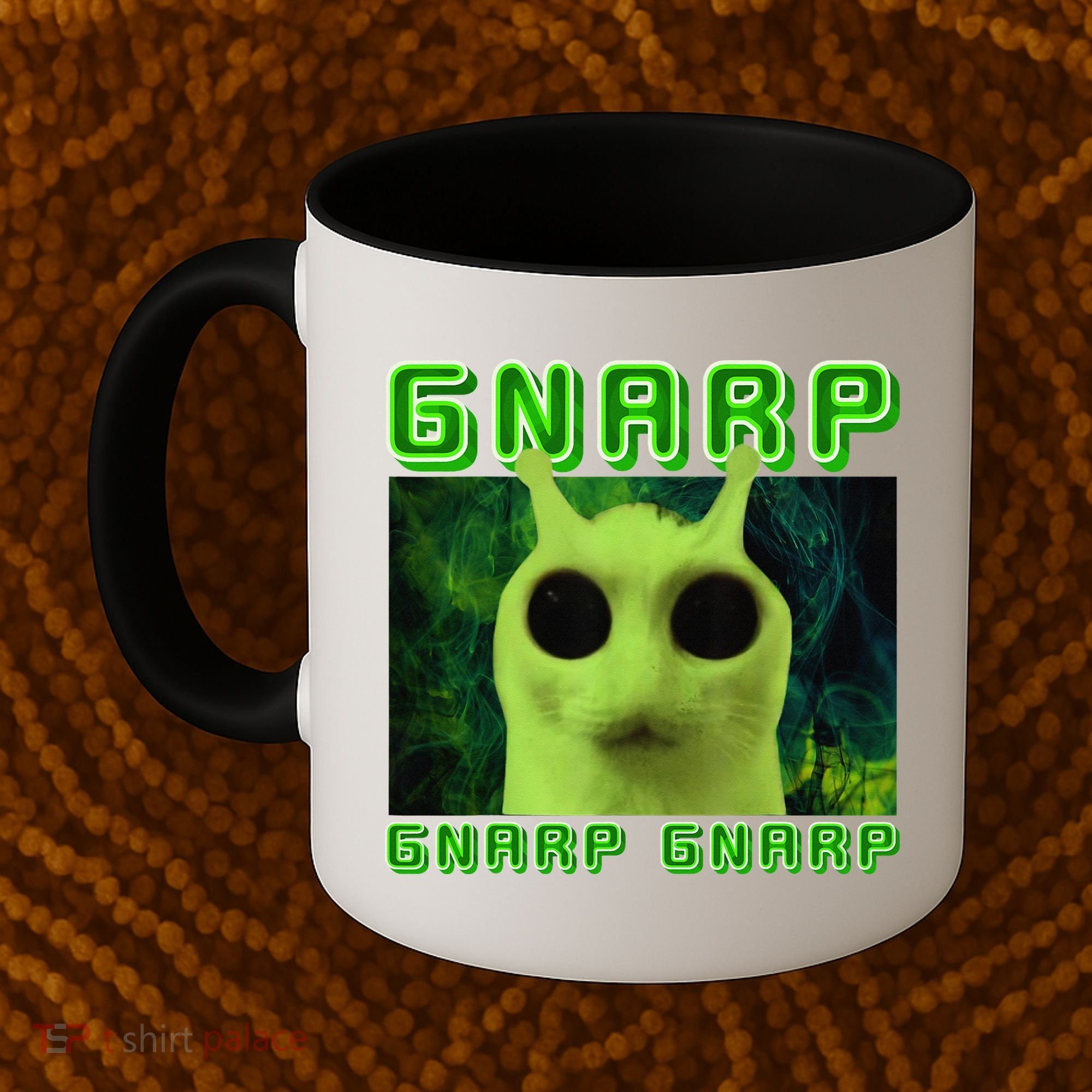 Gnarp Gnarp Cat Silly Alien Meme Cat Meme Brainrot Memes Coffee Mug