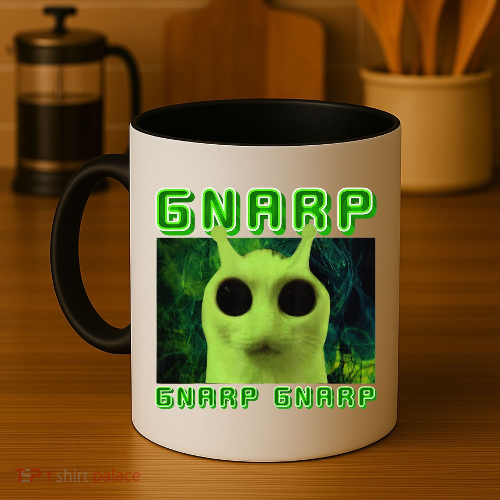 Gnarp Gnarp Cat Silly Alien Meme Cat Meme Brainrot Memes Coffee Mug