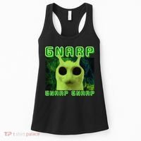 Gnarp Gnarp Cat Silly Alien Meme Cat Meme Brainrot Memes Women's Tank Top thumb 0