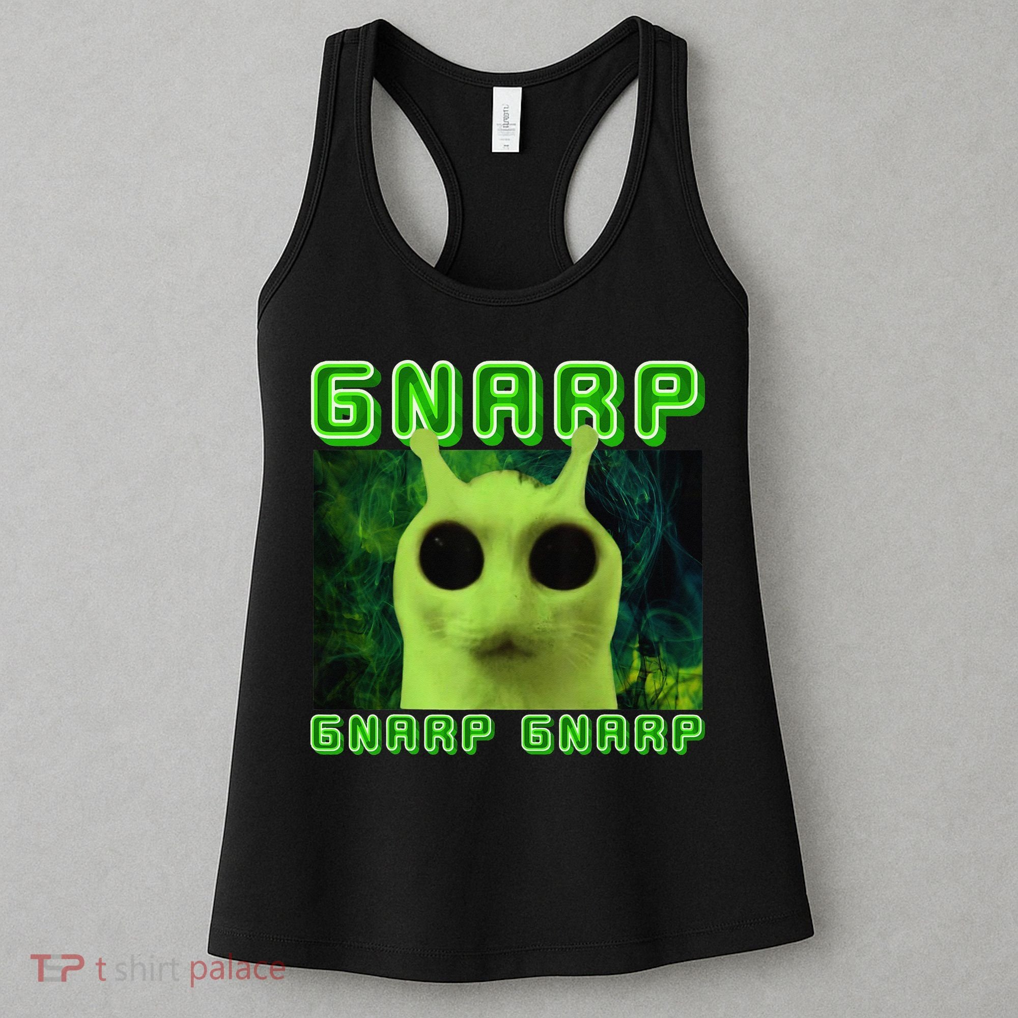 Gnarp Gnarp Cat Silly Alien Meme Cat Meme Brainrot Memes Women's Tank Top