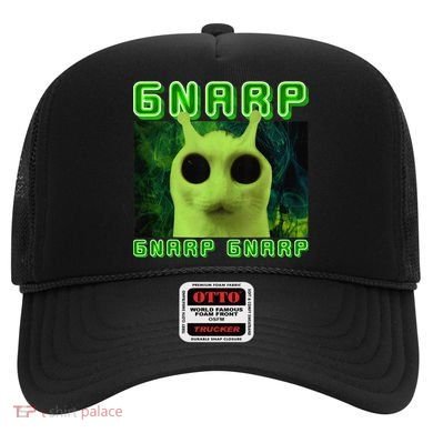 Gnarp Gnarp Cat Silly Alien Meme Cat Meme Brainrot Memes Hat