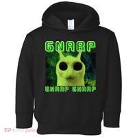 Gnarp Gnarp Cat Silly Alien Meme Cat Meme Brainrot Memes Toddler Hoodie thumb 0