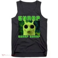 Gnarp Gnarp Cat Silly Alien Meme Cat Meme Brainrot Memes Tank Top thumb 0