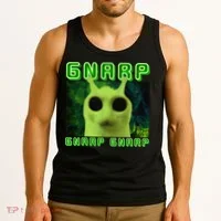 Gnarp Gnarp Cat Silly Alien Meme Cat Meme Brainrot Memes Tank Top thumb 3