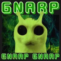 Gnarp Gnarp Cat Silly Alien Meme Cat Meme Brainrot Memes Kids Long Sleeve Shirt thumb 2
