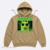 Gnarp Gnarp Cat Silly Alien Meme Cat Meme Brainrot Memes Hoodie thumb 0