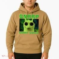 Gnarp Gnarp Cat Silly Alien Meme Cat Meme Brainrot Memes Hoodie thumb 2