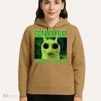 Gnarp Gnarp Cat Silly Alien Meme Cat Meme Brainrot Memes Hoodie thumb 5