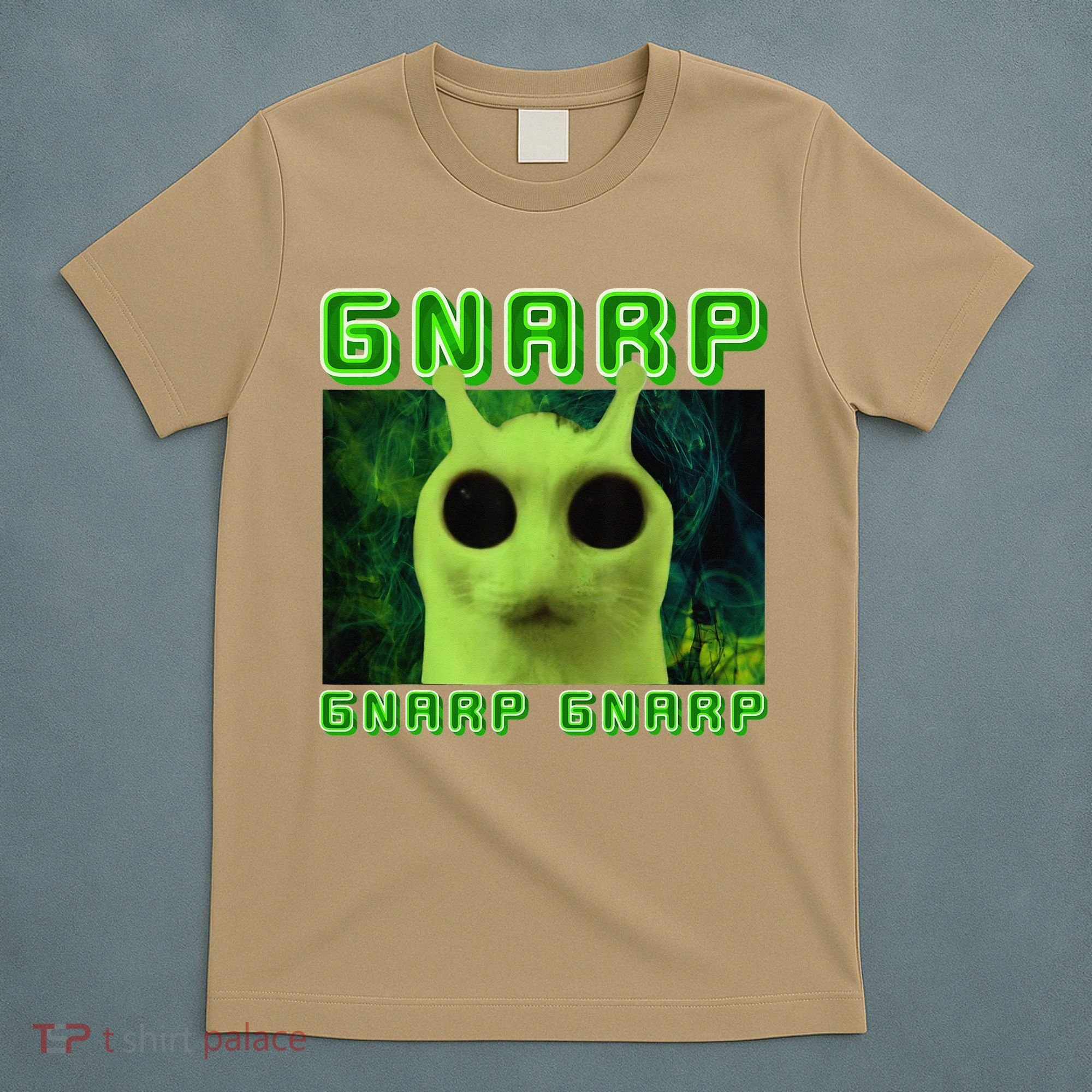 Gnarp Gnarp Cat Silly Alien Meme Cat Meme Brainrot Memes T-Shirt