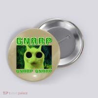 Gnarp Gnarp Cat Silly Alien Meme Cat Meme Brainrot Memes Button thumb 0