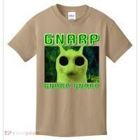 Gnarp Gnarp Cat Silly Alien Meme Cat Meme Brainrot Memes Kids T-Shirt thumb 0