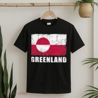 Greenland Grunge Country Flag T-Shirt thumb 2