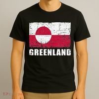 Greenland Grunge Country Flag T-Shirt thumb 3