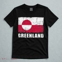 Greenland Grunge Country Flag T-Shirt thumb 5