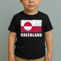 Greenland Grunge Country Flag Toddler T-Shirt thumb 2