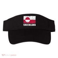 Greenland Grunge Country Flag Visor thumb 0
