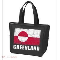 Greenland Grunge Country Flag Tote Bag thumb 3