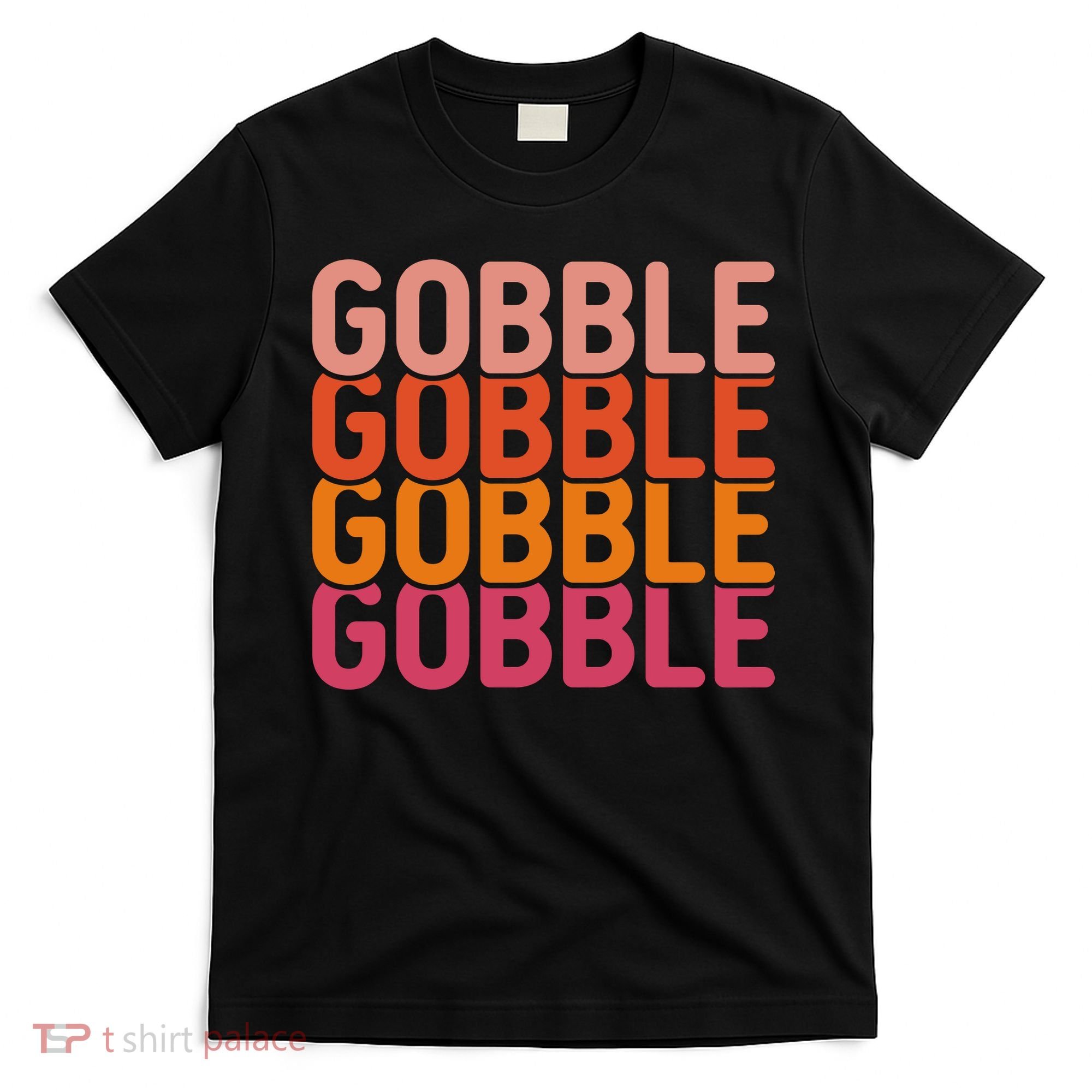 Gobble Gobble Cute Thanksgiving Vintage T-Shirt