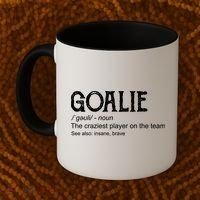 Goalie Gear Cute Gift Goalkeeper Definition Cool Gift Funny Gift Coffee Mug thumb 2