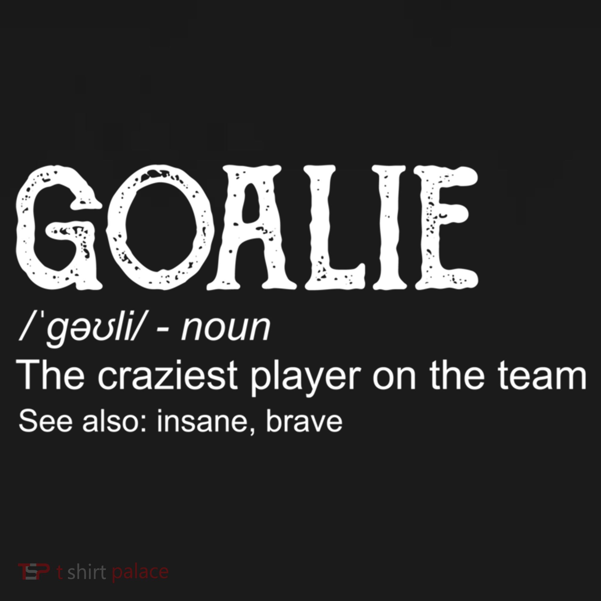 Goalie Gear Cute Gift Goalkeeper Definition Cool Gift Funny Gift Women's Hoodie