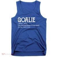 Goalie Gear Cute Gift Goalkeeper Definition Cool Gift Funny Gift Tank Top thumb 0