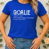 Goalie Gear Cute Gift Goalkeeper Definition Cool Gift Funny Gift Women's T-Shirt thumb 2