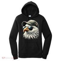  Great Gift Cool Face Eagle With Sunglasses Usa Bald Eagle Flying Bird Women's Hoodie thumb 0