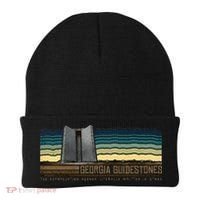 Georgia Guidestones Depopulation Written In Stone Retro Beanie thumb 0