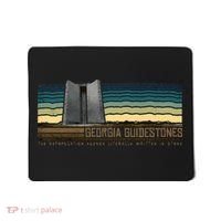Georgia Guidestones Depopulation Written In Stone Retro Mousepad thumb 0