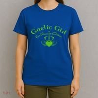 Gaelic Gra Dilseacht Cairdeas Claddagh Gift T-Shirt thumb 4
