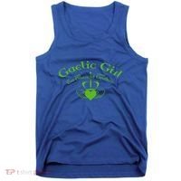 Gaelic Gra Dilseacht Cairdeas Claddagh Gift Tank Top thumb 0
