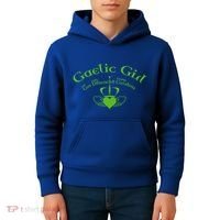 Gaelic Gra Dilseacht Cairdeas Claddagh Gift Kids Hoodie thumb 4