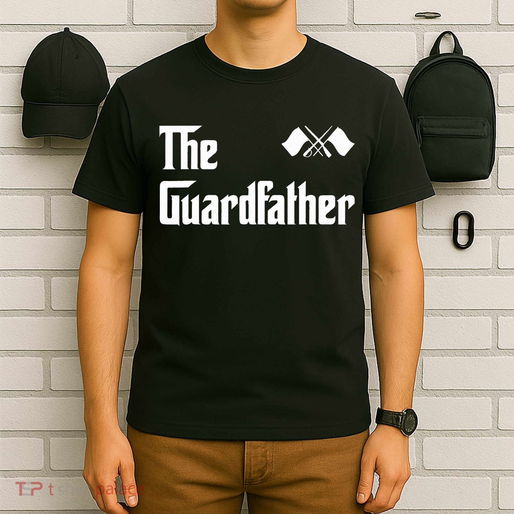 Guardfather Guard Dad Army & Military T-Shirt
