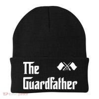Guardfather Guard Dad Army & Military Beanie thumb 0