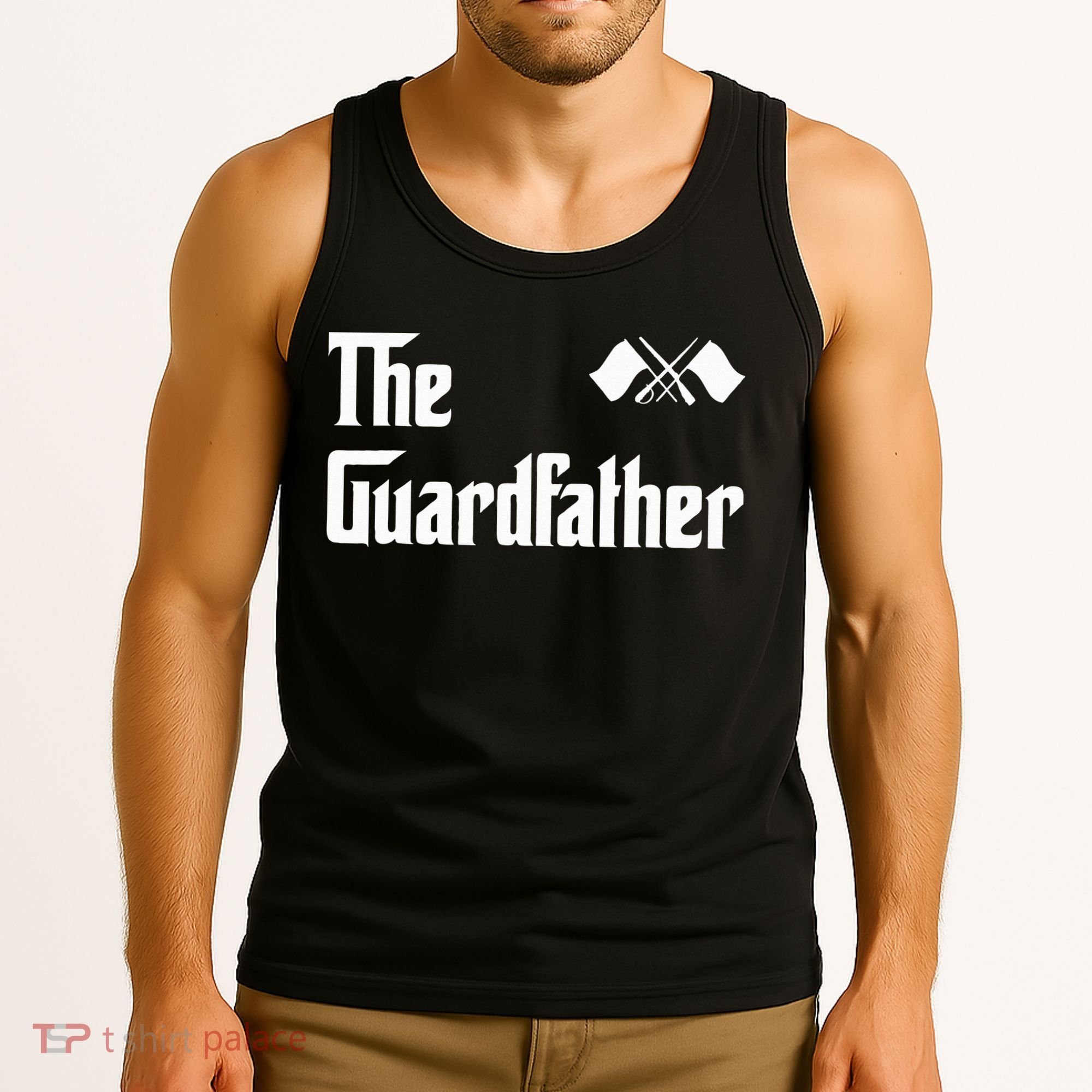 Guardfather Guard Dad Army & Military Tank Top