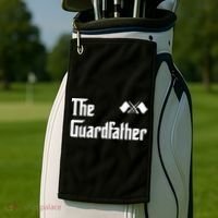 Guardfather Guard Dad Army & Military Golf Towel thumb 2
