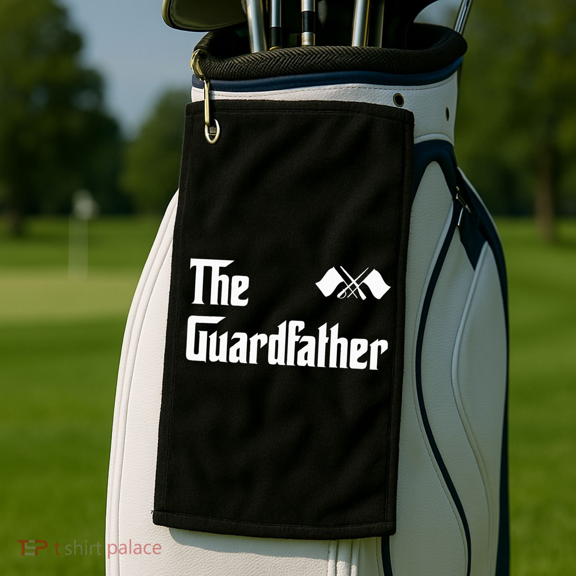 Guardfather Guard Dad Army & Military Golf Towel
