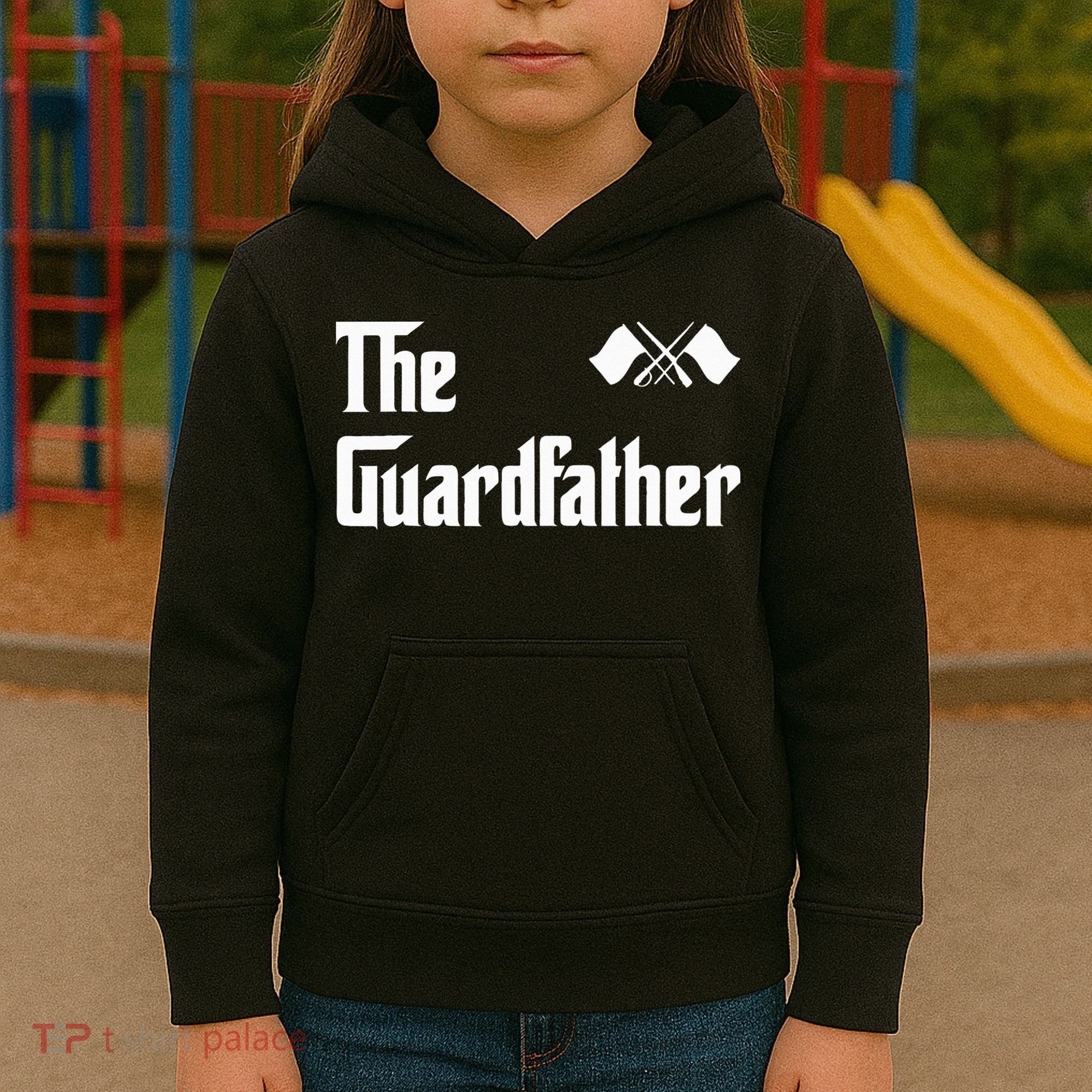 Guardfather Guard Dad Army & Military Kids Hoodie